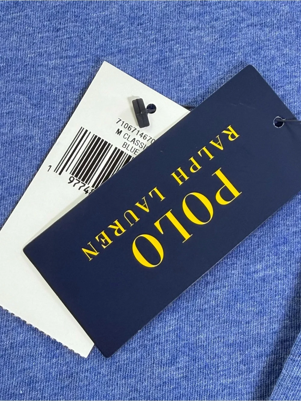 Polo Ralph Lauren XXL Classic Fit Long Sleeve T Shirt Pullover Blue Pony NWT